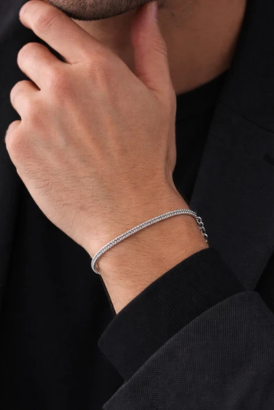 ASG SHOPPİNG ASG Classic Chain Erkek Çelik Bileklik ürün görseli 1