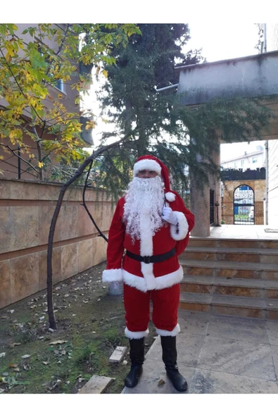 Beşik Kostüm Noel Baba Kostümü - Resim 4