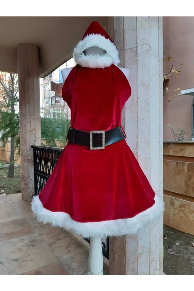 Beşik Kostüm Noel Anne Kostümü ürün görseli 1