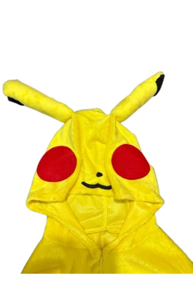 Beşik Kostüm Çocuk Pikachu Kostümü - Resim 4