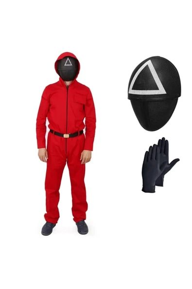 Beşik Kostüm Unisex Squid Game Kostümü ürün görseli 1