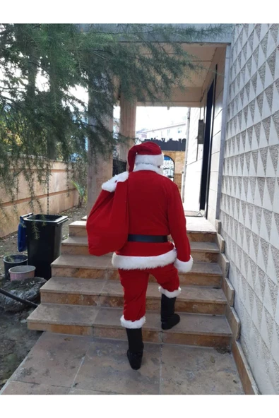 Beşik Kostüm Noel Baba Kostümü - Resim 3