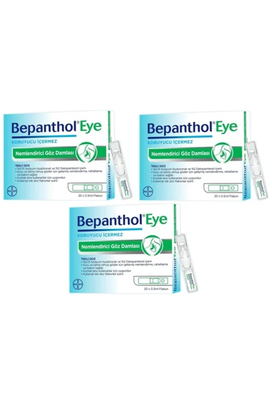 Eye Göz Damlası 0,5 ml X 20 Flakon 3 Adet ürün görseli 1