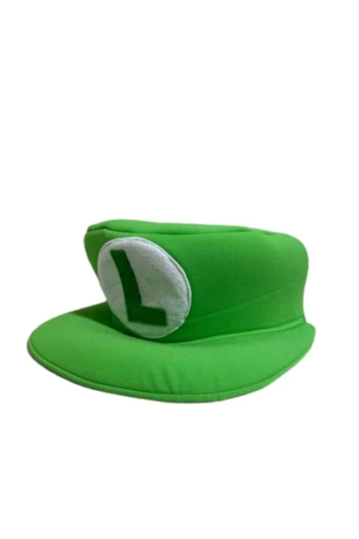 Beşik Kostüm Süper Mario Luigi Şapkası Çocuk ürün görseli 1