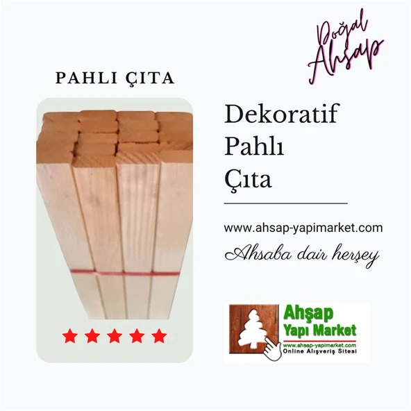Silinmiş 300*4*2 Pahlı Ahşap Çıta - Resim 5