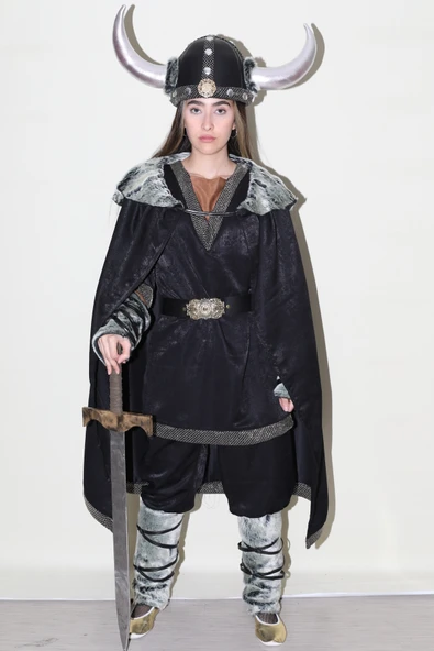 Beşik Kostüm Unisex Viking Kostümü ürün görseli 1
