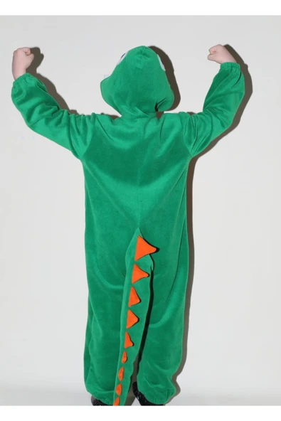 Beşik Kostüm Erkek Çocuk Dinozor Kostümü - Resim 3