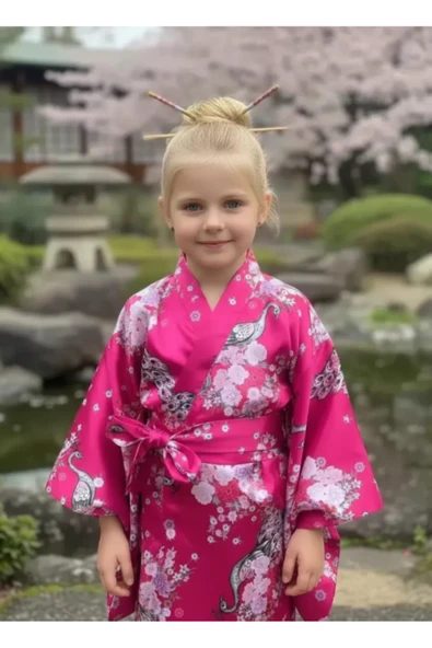 Beşik Kostüm Japon Kız Kimono Kostümü ürün görseli 1