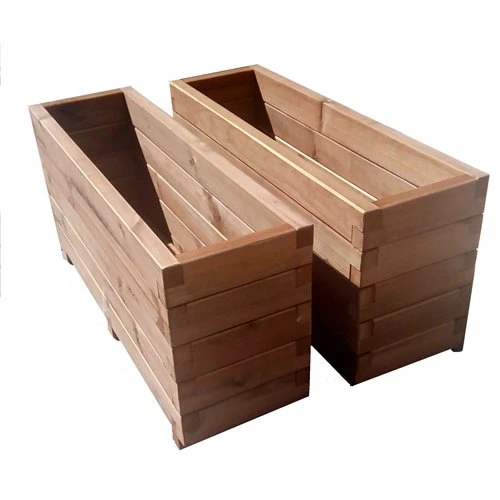 Ahsap Saksı ; Gardenya 70X30x45 - Resim 2