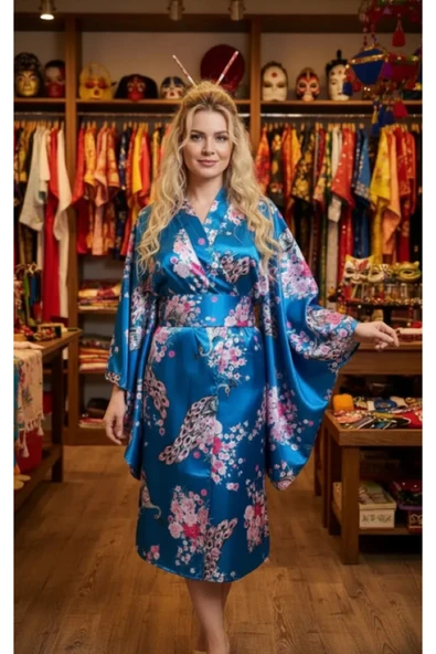 Beşik Kostüm Japon Kimono Kostümü Yetişkin ürün görseli 1