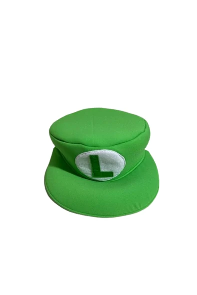 Beşik Kostüm Süper Mario Luigi Şapkası Yetişkin ürün görseli 1