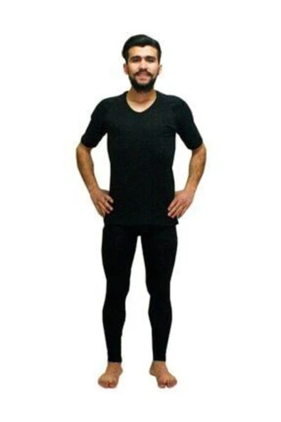 Kışlık Kalın Kısa Kollu Örme Takım ürün görseli 1