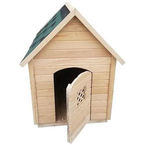 Oscar Ahşap Köpek Kulubesi ; Çomar İzolasyonlu L (Orta Boy) ürün görseli 1