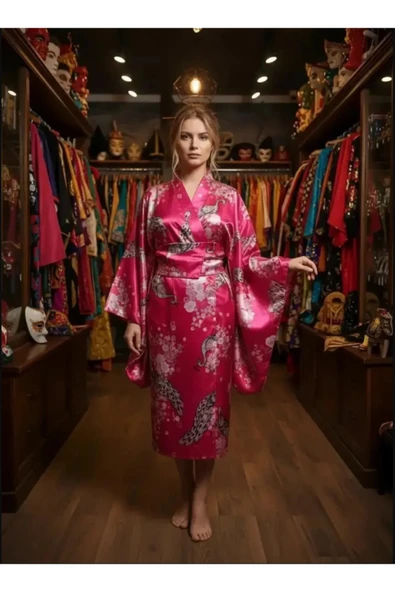 Beşik Kostüm Japon Kimono Kostümü Yetişkin ürün görseli 1