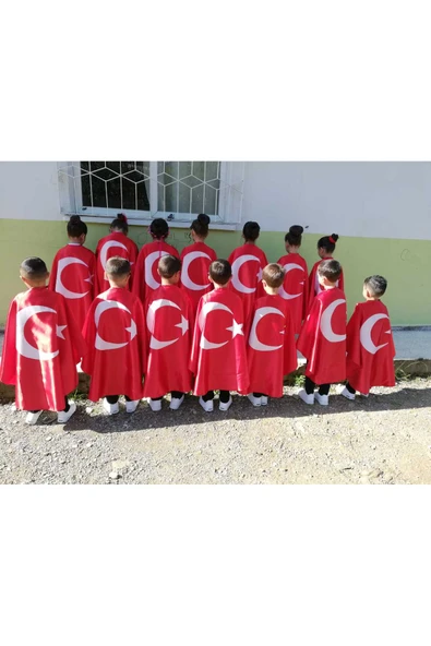 Beşik Kostüm Ay Yıldızlı Pelerin ürün görseli 1
