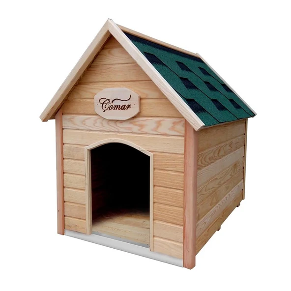 Oscar Ahşap Köpek Kulubesi ; Çomar M (Midi) - Resim 2