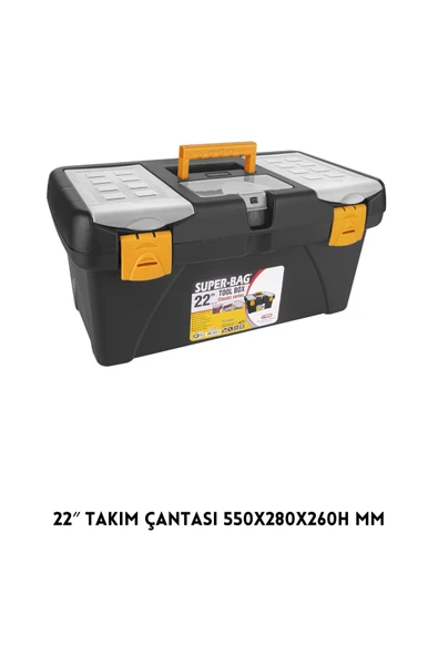 55cm Takım Çantası 550X280X260h mm ASR 2048 8696272000231 ürün görseli 1