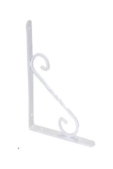 BEŞEL Ferforje Raf Altı Beyaz 13,5x19 Cm 2adet ürün görseli 1