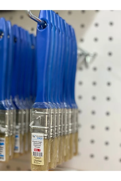 YILSAN FIRÇA Yılsan Plastik Saplı Kestirme Fırçası No: 1 ürün görseli 1