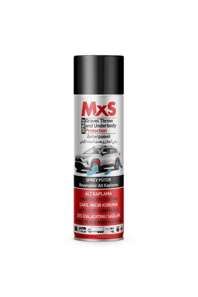 MxS Sprey Pütür Siyah 500 ml ürün görseli 1