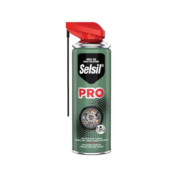 Pas Sökücü Pro (Çok Amaçlı Yağlayıcı) 400 ml - SELSİL PAS SÖKÜCÜ PRO - 400 ml ürün görseli 1