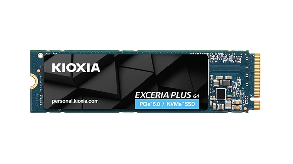 2TB KIOXIA EXCERIA PLUS G4 M.2 NVMe GEN5 10000/8200MB/s LVD10Z002TG8 ürün görseli 1