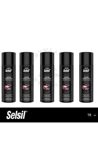Selsil Motor Temizleme Spreyi 500 ML (5 ADET) ürün görseli 1