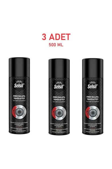 Selsil Fren Balata Temizleme Spreyi 500 ml -3 Adet ürün görseli 1