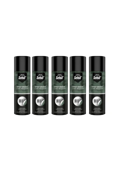 Selsil Etiket Sökücü Sprey 200 ml 5 Adet ürün görseli 1