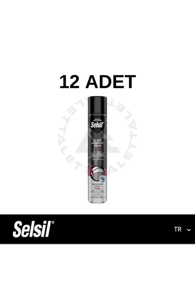 Selsil Yapıştırıcı Köpük (12 ADET) 750 ml ürün görseli 1