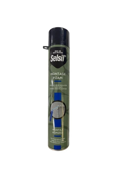 SELSİL MONTAJ PU KÖPÜK 750 ML600GR MANUEL ürün görseli 1