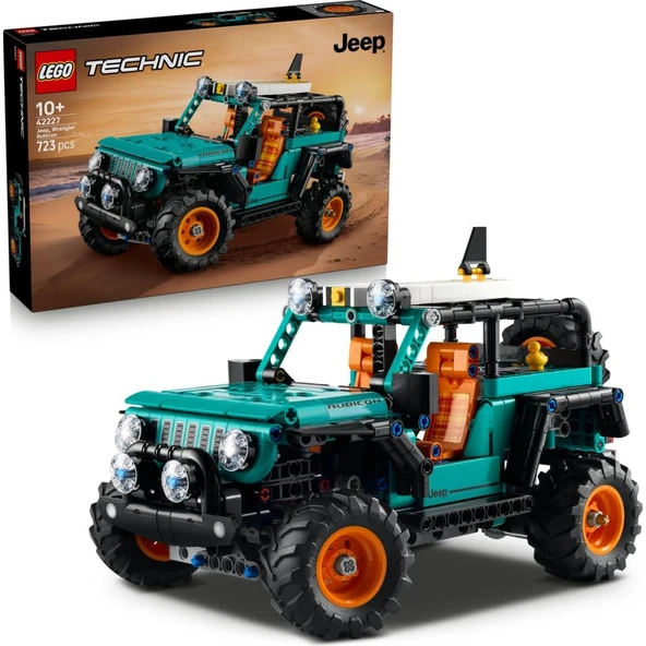 LEGO 42227 Technic™ Jeep® Wrangler Rubicon Suv ürün görseli 1