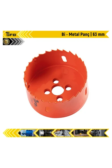 GFB Bi - Metal Panç | 63 mm ürün görseli 1