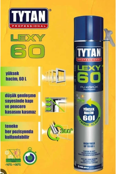 TYTAN Akıllı Köpük (12pcs)Lexy 60 lt ürün görseli 1