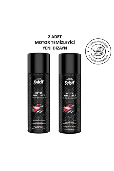 Selsil Motor Temizleme Spreyi 500 ml (Yeni Dizayn) 2 Adet ürün görseli 1