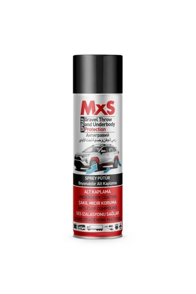 MxS Pütür Sprey - Siyah 500 Ml 1 Koli (12 Adet) ürün görseli 1