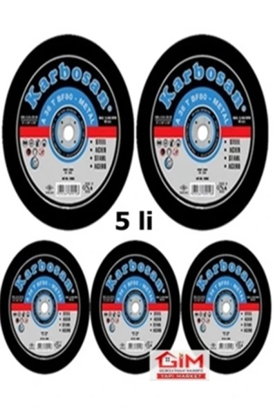 Karbosan Metal Kesici 115 Mm 5 Adet ürün görseli 1