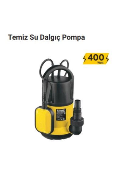 Rtrmax Rtr Max Rtm813 Temiz Su Dalgıç Pompa 400 Waat ürün görseli 1