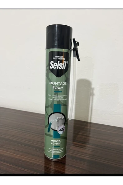 Selsil pipetli montaj köpüğü 750ml 845 gr ürün görseli 1