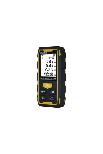 Rtrmax RTM039G Şarjlı Lazer Mesafe Ölçer 100 Mt (YeşilRenk) ürün görseli 1