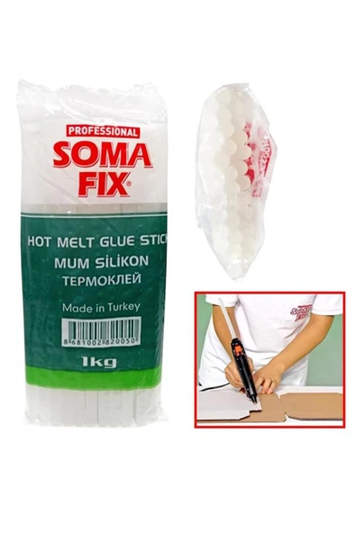 Somafix Mum Silikon 1 kg Kalın - Resim 2