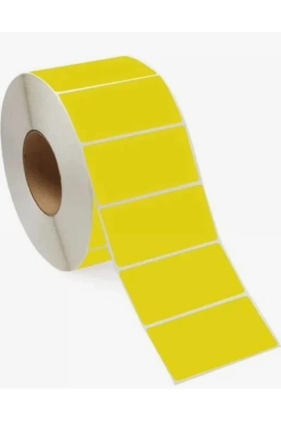 Ender Termal Etiket Sarı Eczane 40x60 500sarım ürün görseli 1