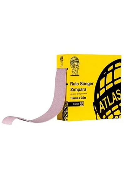 Atlas Zımpara Atlas Rulo Soft Sünger Zmp 115*25 Mt 220 Kum ürün görseli 1