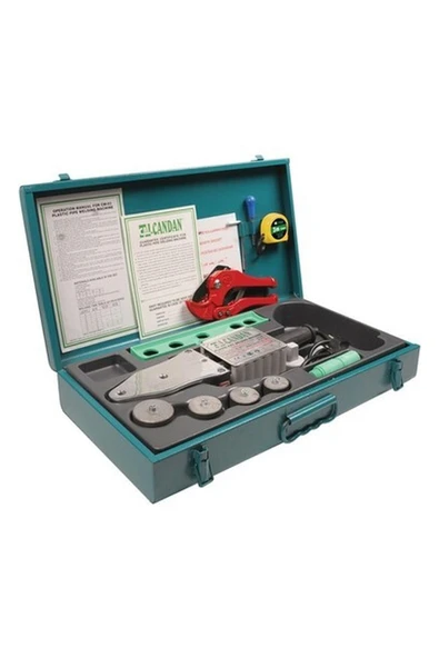 Candan Cm-03-Set-V 1500 W Pprc Plastik Boru Kaynak Makinesi ürün görseli 1