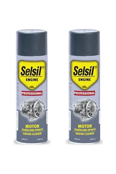 Selsil 2 X 500 ml Motor Temizleme Spreyi ürün görseli 1