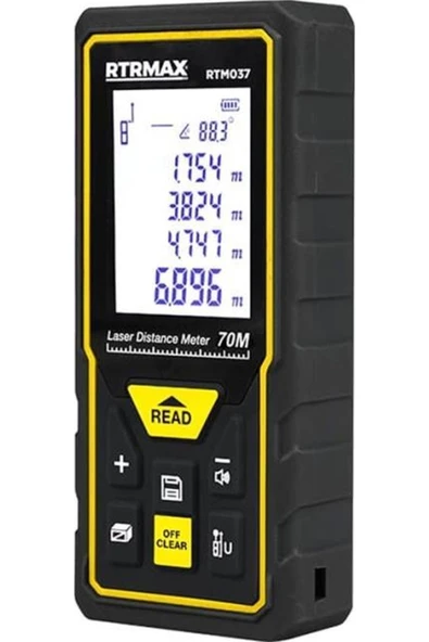 Rtrmax - Rtm037 Lazer Mesafe Ölçer 70 Mt ürün görseli 1