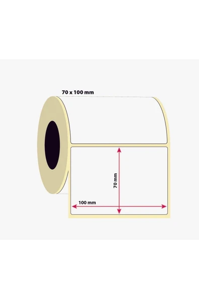Ender Termal Etiket 70x100 500 sarım ürün görseli 1