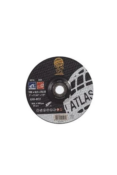 Atlas Zımpara Atlas Taşlama Taşı 180x6.4x22.23 (METAL/İNOX) ürün görseli 1