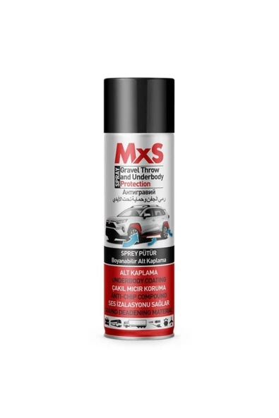 MxS Pütür Sprey - GRİ 500 Ml (6 Adet) ürün görseli 1