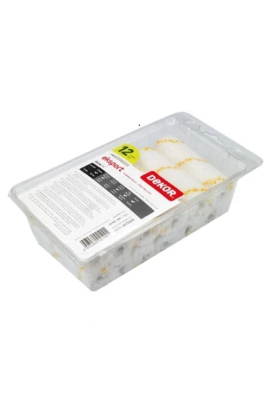 Dekor Export Parmak Rulo Yedeği 10cm 12 Adet 2100 ürün görseli 1